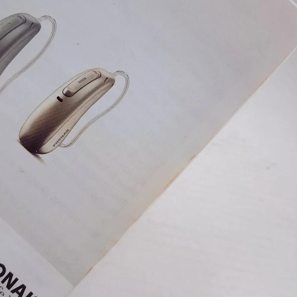 Phonak Audeo P User guide instruction‎ manual hearing aid booklet Audeo P-R/RT
